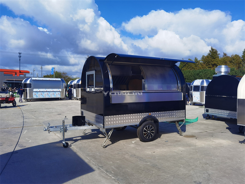 US standard fully painted concession trailer food truck