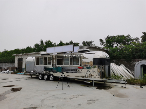 10 meters huge food truck 33ft concession trailers