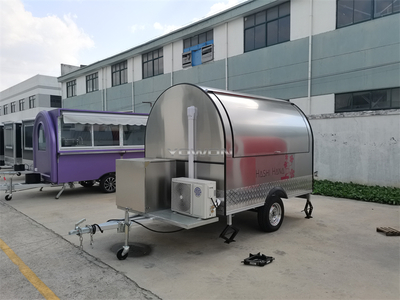 stainless steel material concession US. food truck