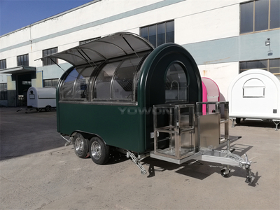American standard catering food truck 11ft box length trailer