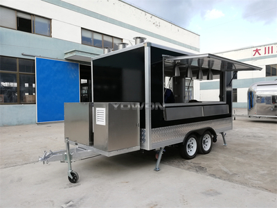 Australian standard concession food trailer mobile hot dog cart