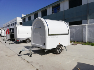 Fully customized food vending trailer with COC