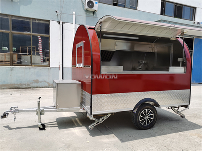 EU standard concession trailer fast food truck