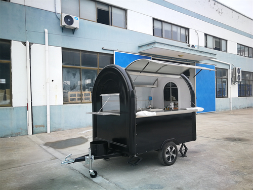 European standard small food trailer with ALKO torsion axle