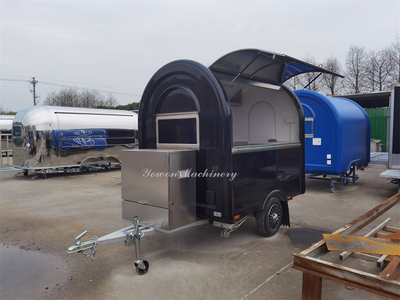 European standard small food trailer with CE and COC certificate