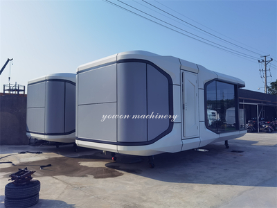 Yowon commercial outdoor living house mobile spacecraft type camping house for sale