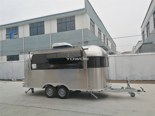 EU concession food trailer mobile Airstream trailers 480cm