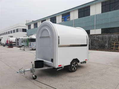 mini commercial food trailer European standard fast food truck