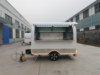 The UK standard food vending cart fast food truck
